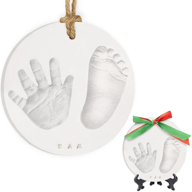 KeaBabies Precious Baby Hand and Footprint Kit, Dog Paw Print Kit, Baby Handprint Ornament Kit for Newborn, Babies, Boys, Girls