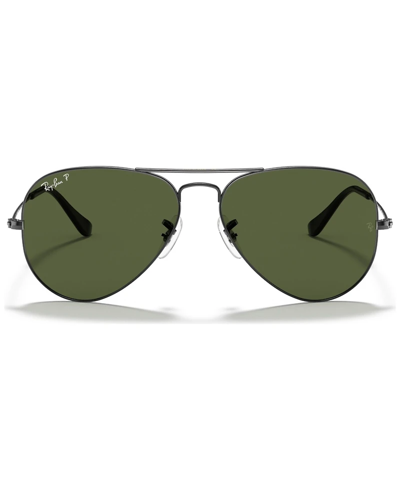 Ray-Ban Unisex Polarized Aviator Classic Sunglasses, RB3025
