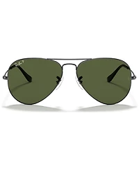 Ray-Ban Unisex Polarized Aviator Classic Sunglasses, RB3025