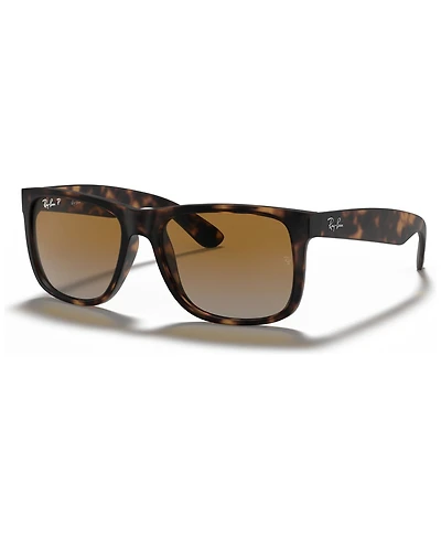 Ray-Ban Unisex Polarized Justin Gradient Sunglasses, RB4165