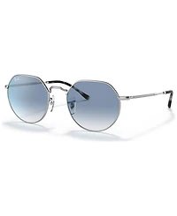 Ray-Ban Unisex Geometric Metal Sunglasses, RB3565 Jack