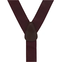 Trafalgar Men's Classic Solid Color 38mm Convertible Suspenders