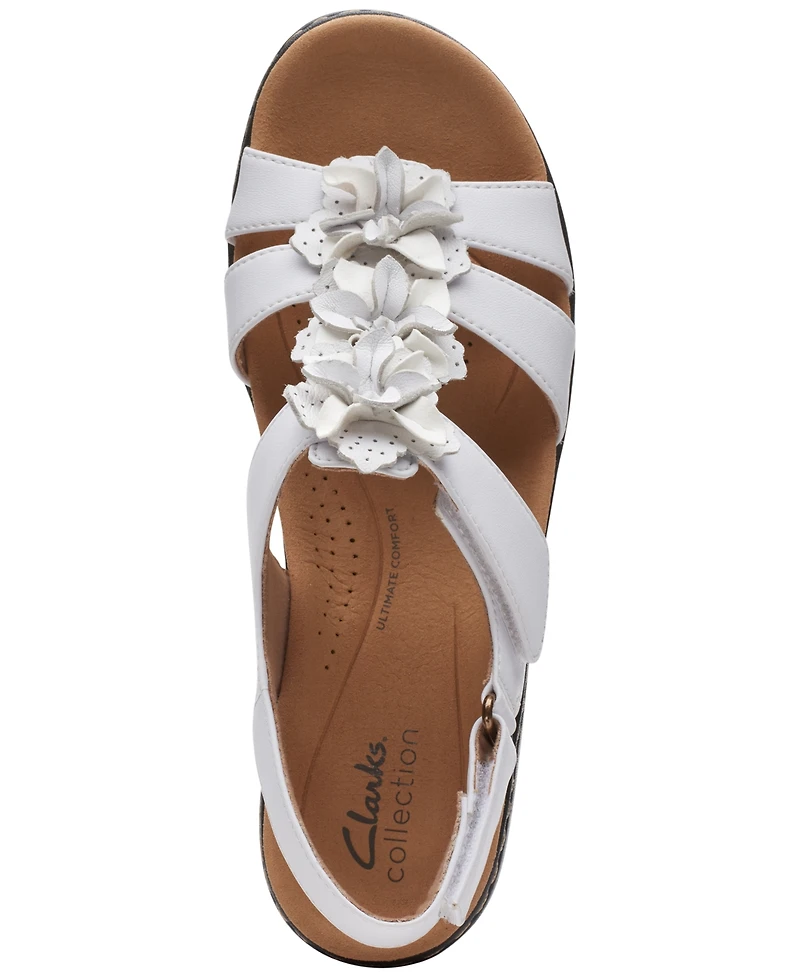 Clarks Women's Merliah Sheryl Embellished Slingback Sandals