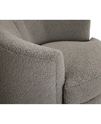 Closeout! Jenselle 36" Fabric Swivel Chair, Created for Macy's