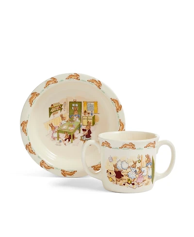 Royal Doulton Baby Bowl & Handle Mug 2-Piece Set