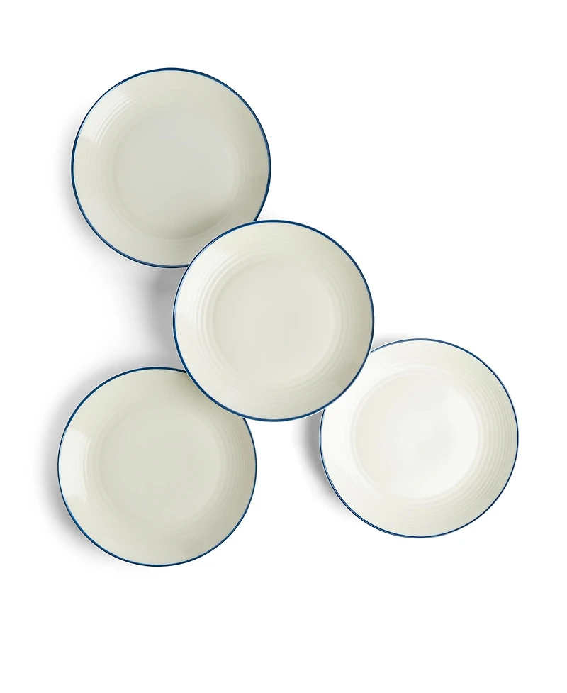 Royal Doulton Maze Denim Line Plate, Set of 4