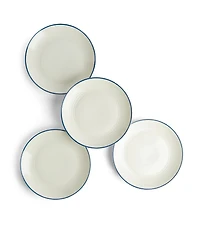Royal Doulton Maze Denim Line Plate, Set of 4