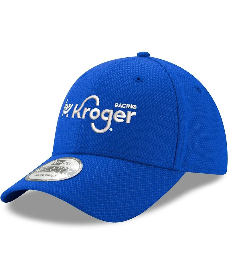 Men's New Era Royal Ricky Stenhouse Jr. Kroger 9FORTY Snapback Adjustable Hat