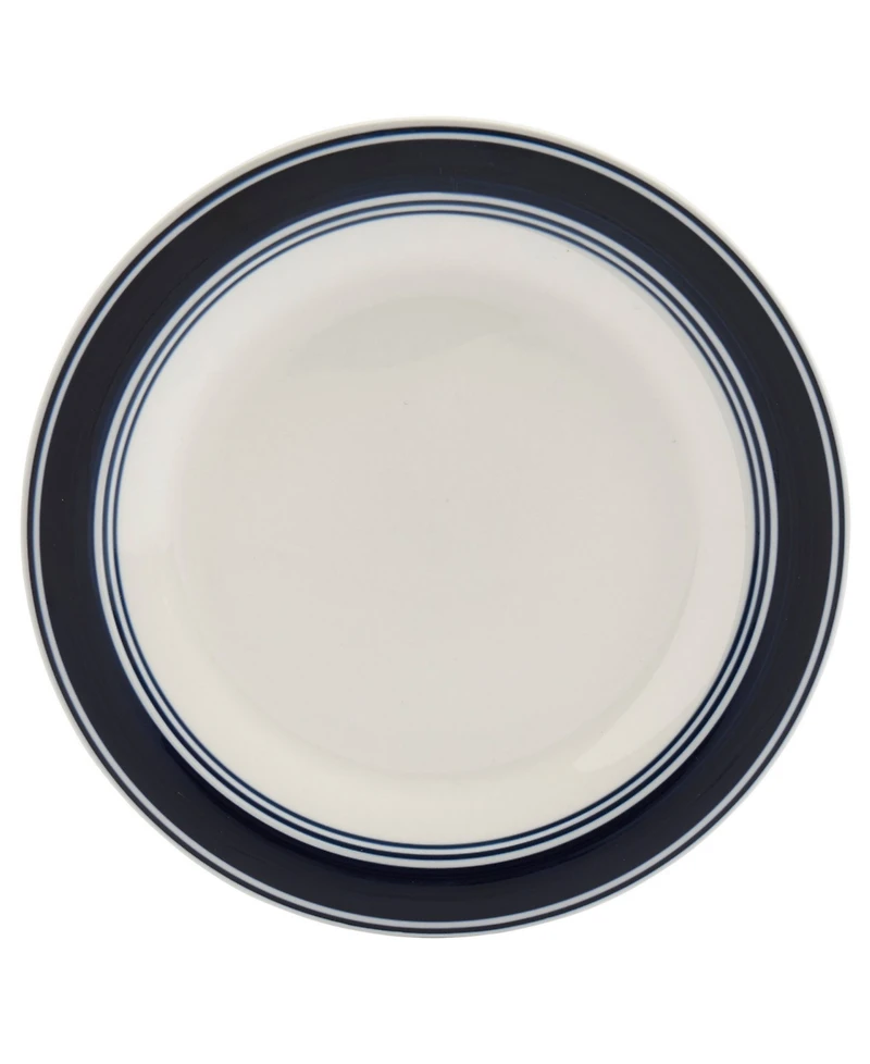 Tabletops Gallery Blue Stripes 16 Pc. Dinnerware Set, Service for 4