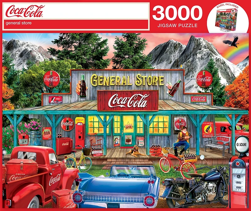 Masterpieces Coca-Cola General Store 3000 Piece Puzzle for Adults
