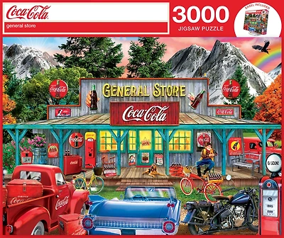 Masterpieces Coca-Cola General Store 3000 Piece Puzzle for Adults