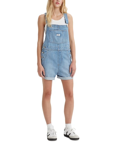 Levi's Women's Vintage-Style Cotton Denim Shortalls
