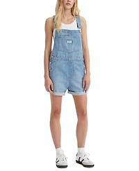 Levi's Women's Vintage-Style Cotton Denim Shortalls