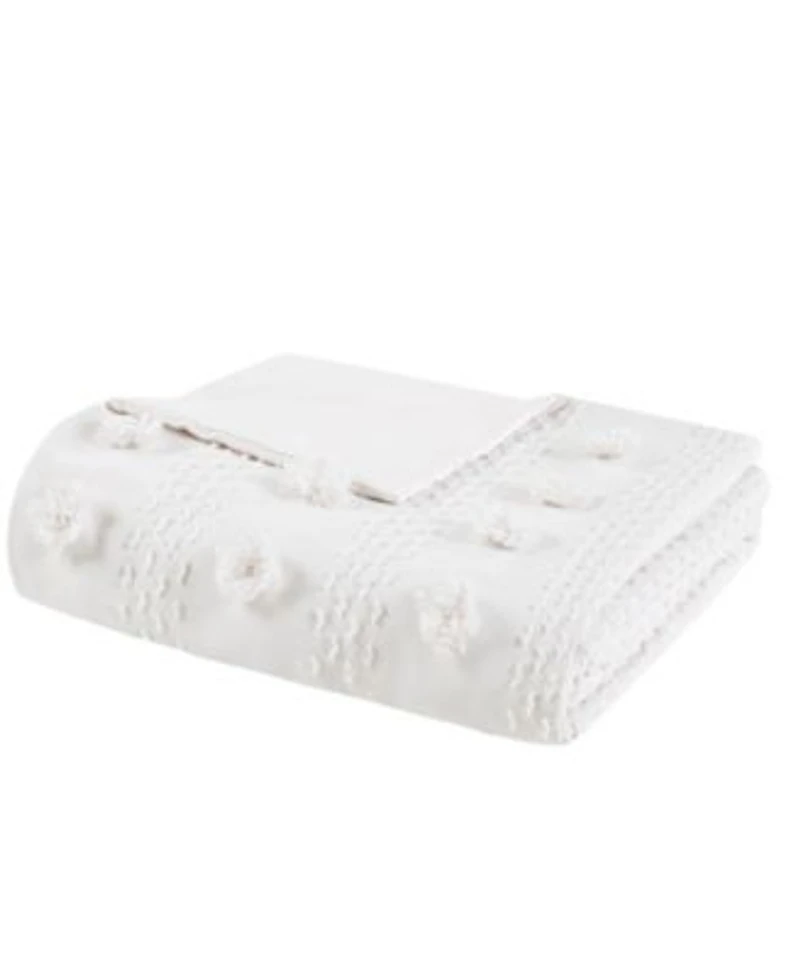 Intelligent Design Lucy Clip Jacquard Duvet Cover Set