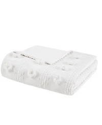Intelligent Design Lucy Clip Jacquard Duvet Cover Set