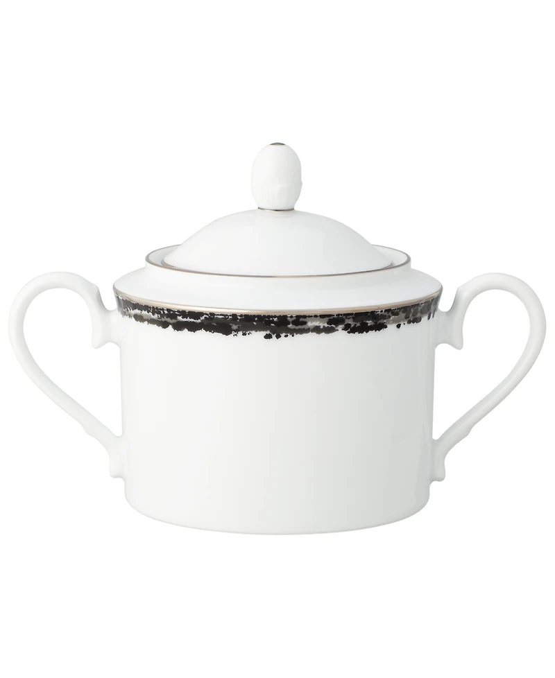 Noritake Rill Sugar and Creamer