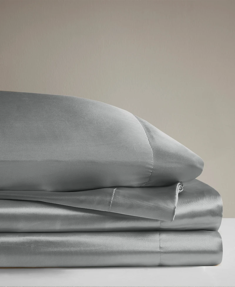Madison Park Essentials Satin 6-Pc. Sheet Set