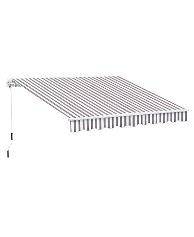 Outsunny Openable Outside Sun Shade for Window/Door to uce Heat in Your Home