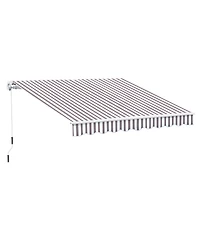 Outsunny Openable Outside Sun Shade for Window/Door to uce Heat in Your Home