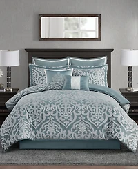 Madison Park Odette Jacquard 8-Pc. Comforter Set, California King