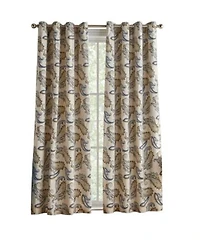Tommy Hilfiger Vilette Paisley Grommet Room Darkening 2 Piece Curtain Panel Collection