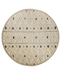 Closeout! Lr Home Sweet SINUO54112 4' x 4' Round Area Rug