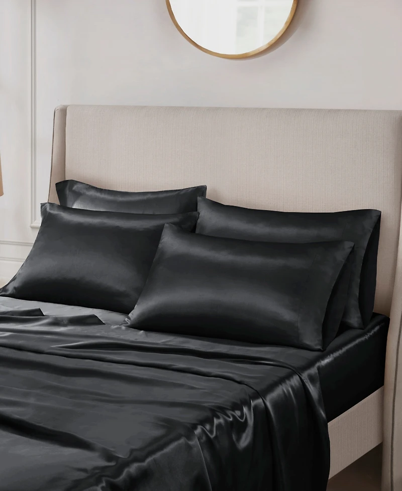 Madison Park Essentials Satin 6-Pc. Sheet Set