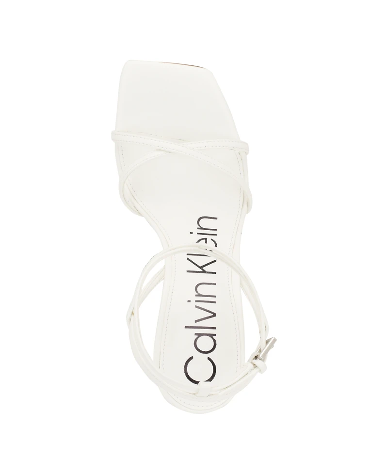 Calvin Klein Women's Tegin Strappy High Stiletto Sandals