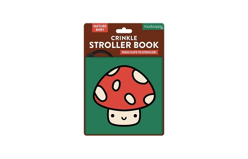 Nature Baby Crinkle Fabric Stroller Book by Mudpuppy