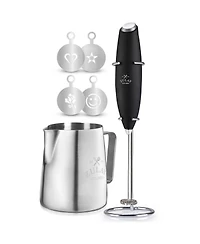 High Power Milk Frother Complete Set - Manual Latte Foamer