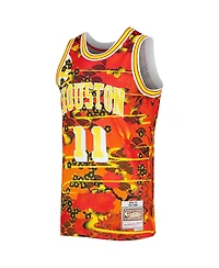 Men's Mitchell & Ness Yao Ming Red Houston Rockets Hardwood Classics Lunar New Year Swingman Jersey