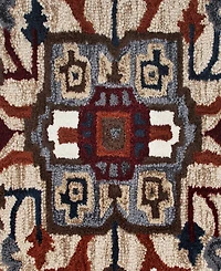 Lr Home Closeout! Super SHAPE5092A 7' x Novelty Star Area Rug