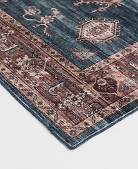 Mink Home Velvet Touch Washable Raq-001 5' x 7' Area Rug