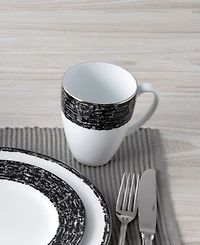 Noritake Rill Set of 4 Mugs, Service for
