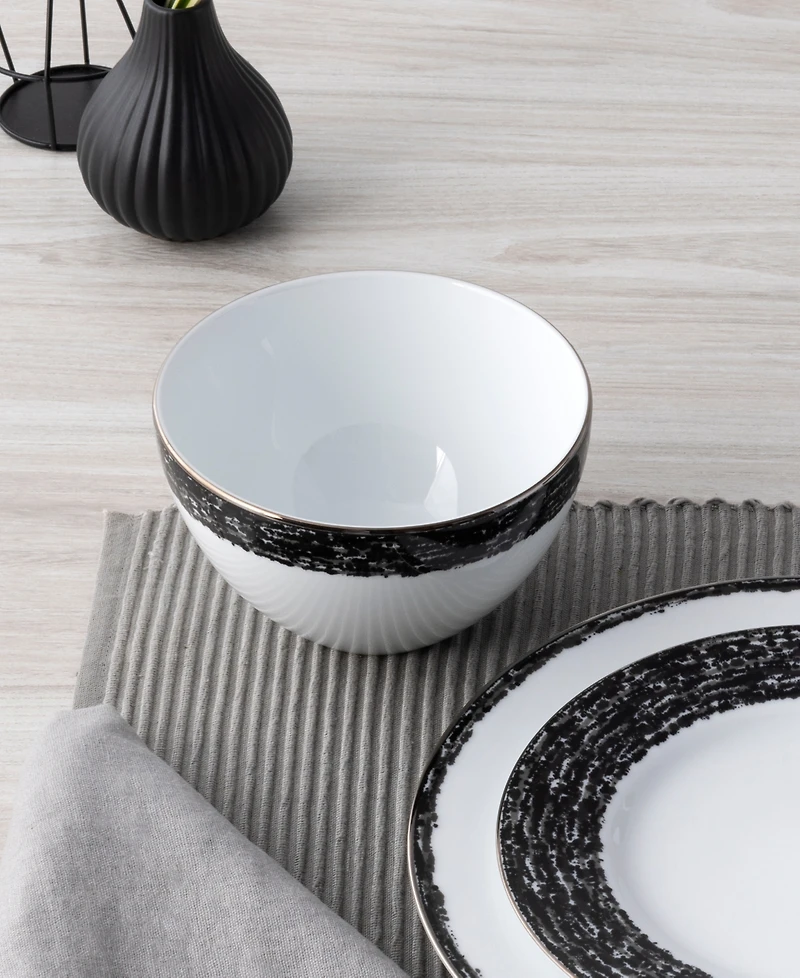 Noritake Rill Set of 4 Cereal Bowls, Service for
