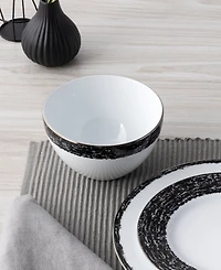 Noritake Rill Set of 4 Cereal Bowls, Service for
