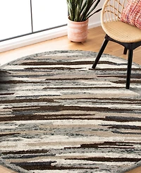Lr Home Sweet Sinuo-121 4' x 4' Round Area Rug
