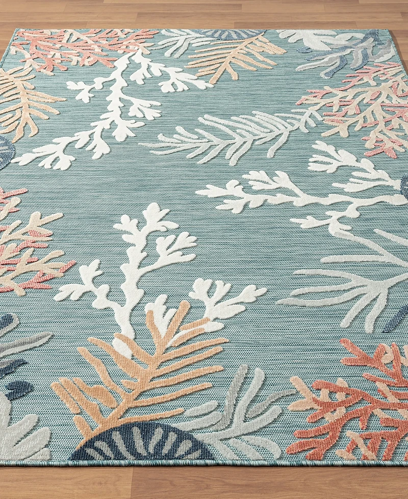 Lr Home Vance-10B 7'9" x 9'9" Outdoor Area Rug