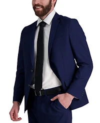 Tommy Hilfiger Men's Solid Textured Stripe Tie