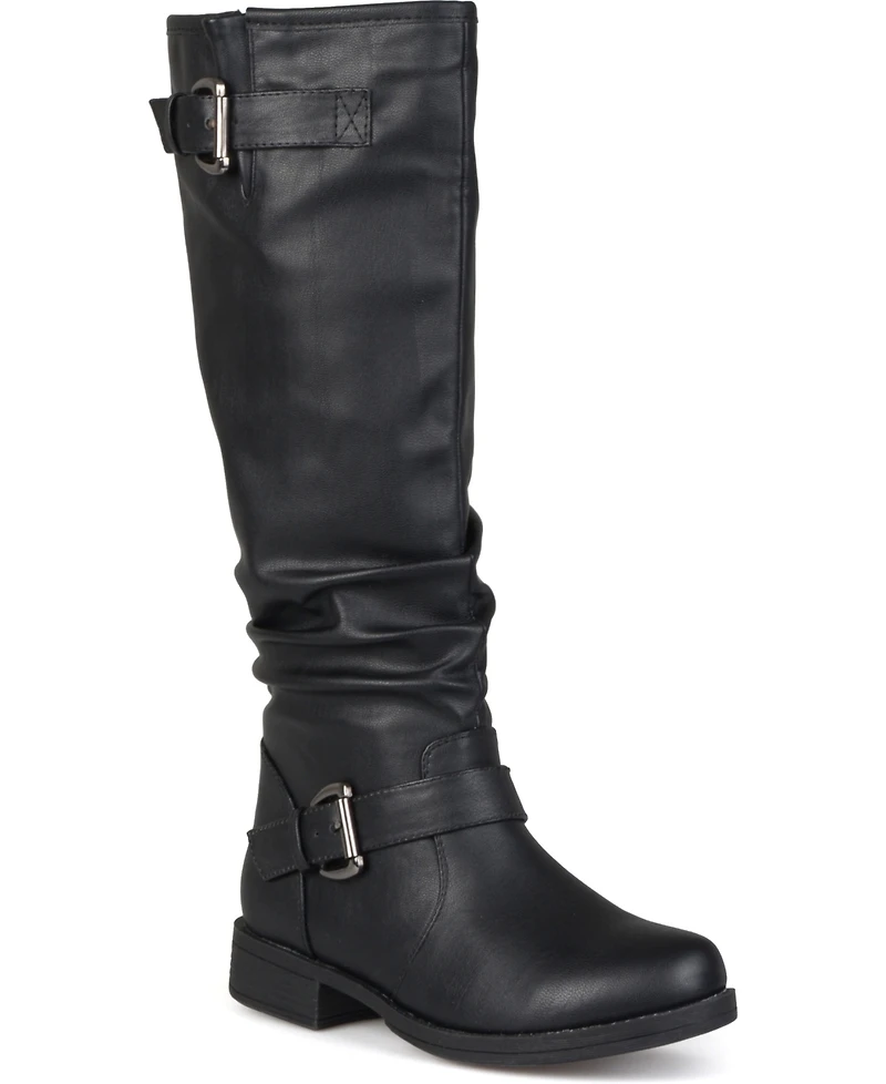 Journee Collection Women's Stormy Knee High Riding Boots