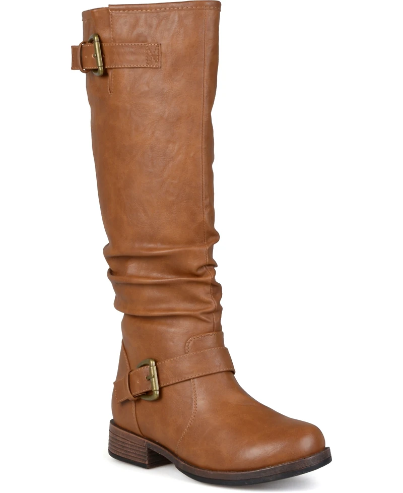 Journee Collection Women's Stormy Knee High Riding Boots