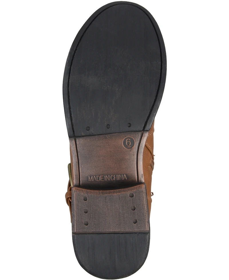 Journee Collection Women's Stormy Wide Calf Knee High Riding Boots