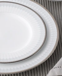 Noritake Silver Colonnade 5 Piece Place Setting