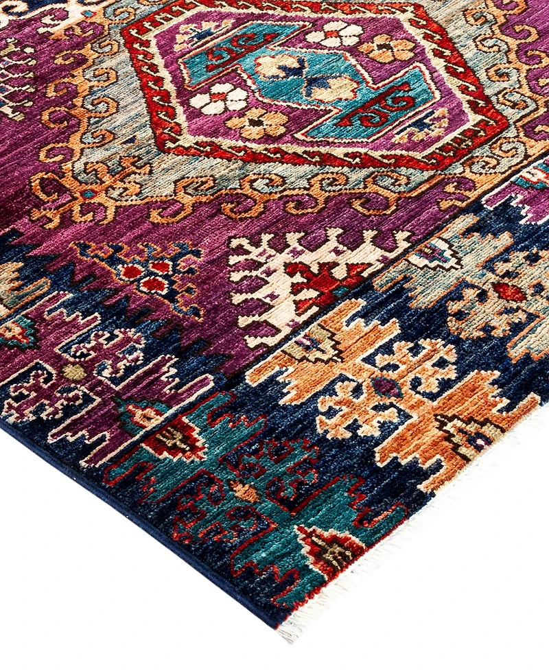 Adorn Hand Woven Rugs Oushak M1982 6'1"x8'9" Area Rug