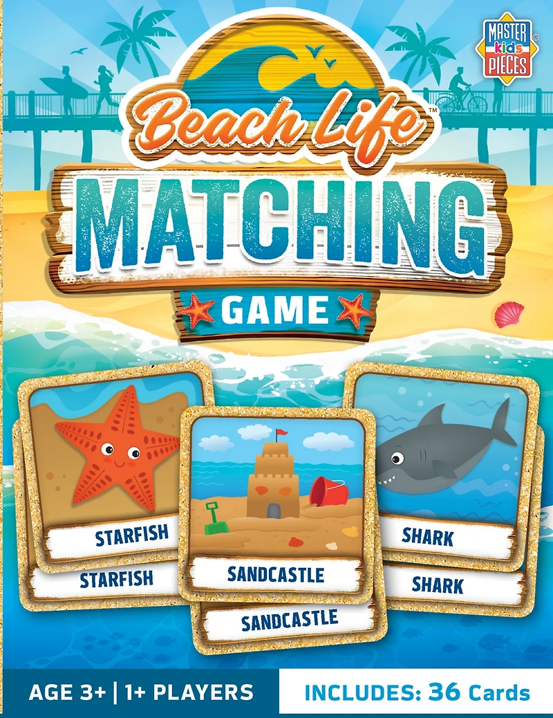Beach Life Matching Game