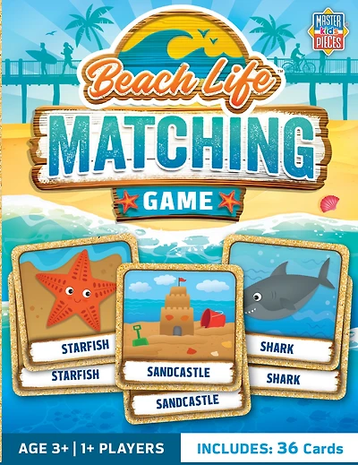 Beach Life Matching Game