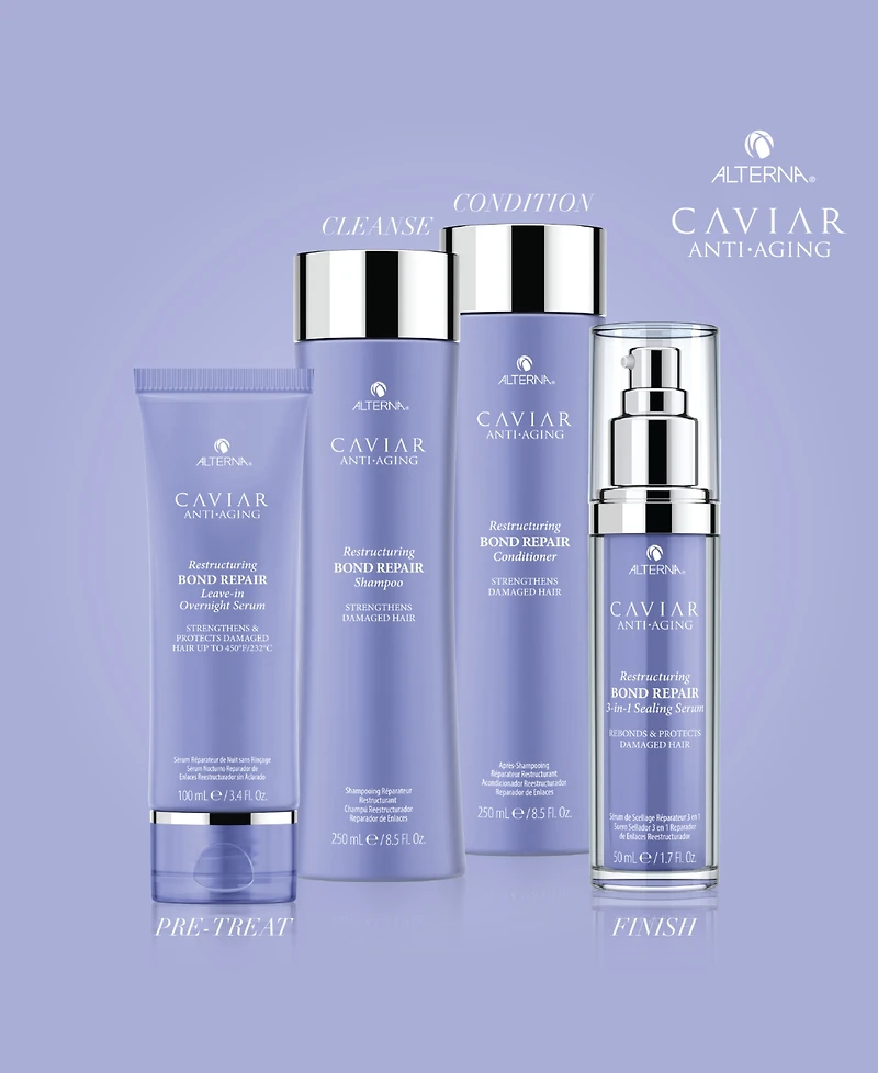 Alterna Caviar Anti-Aging Restructuring Bond Repair 3-In-1 Sealing Serum, 1.7-oz.