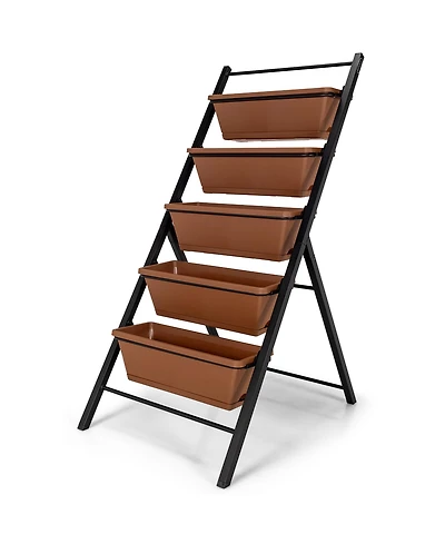 5-tier Vertical Garden Planter Box Elevated Raised Bed