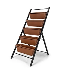 5-tier Vertical Garden Planter Box Elevated Raised Bed
