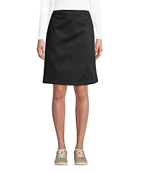 Lands' End Women's Blend Chino Skort Above Knee